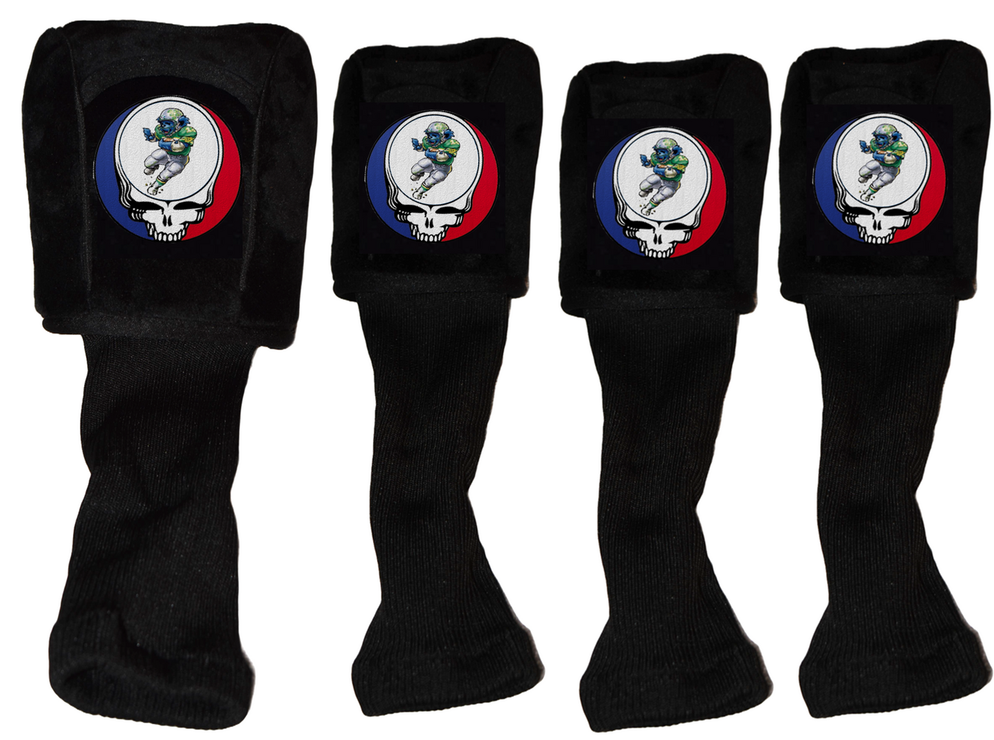 Dancing Bear Playing Football Steal Your Face Golf Head Covers Selection