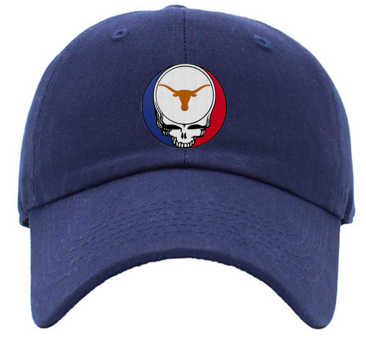 Texas U Steal Your Face Low Profile Baseball Hats