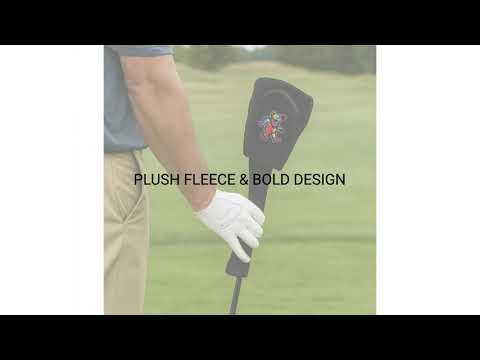 Dancing Bear Tie Dye Edition Golf Club Head Covers Selection