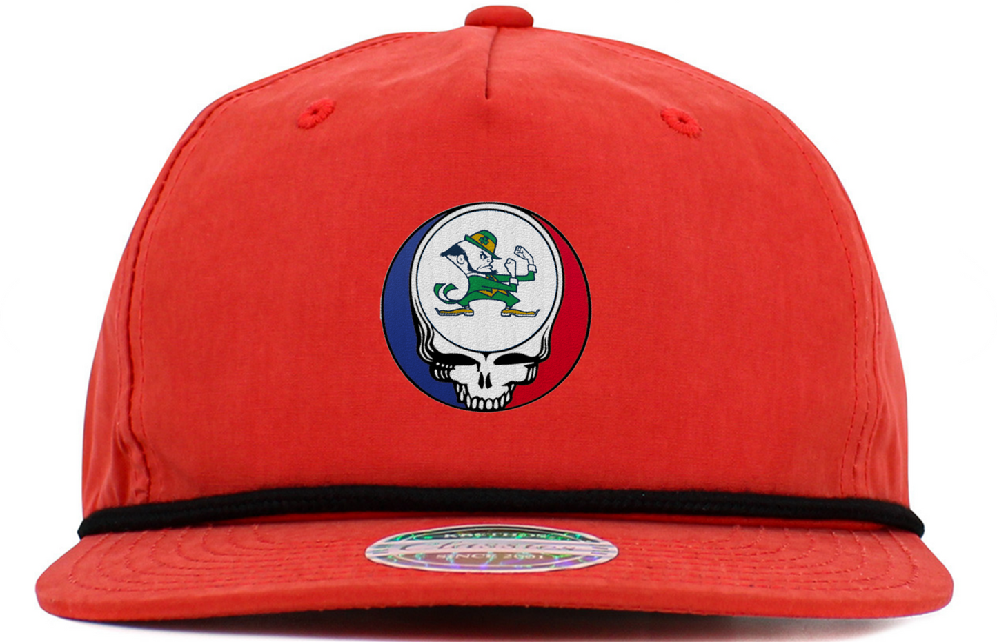 Leprechaun Steal Your Face Baseball Hats (5-Panel Brim Rope)