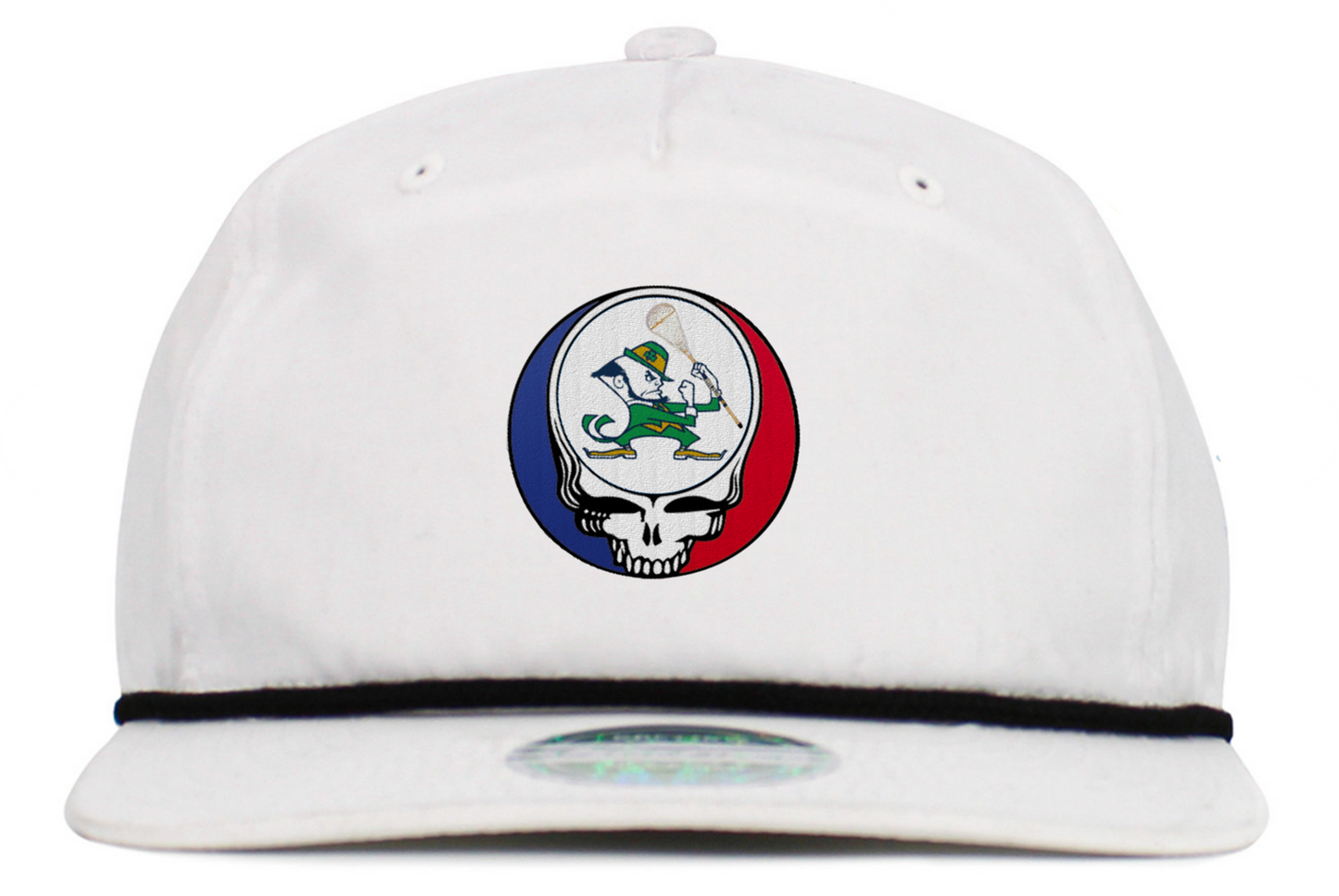 Leprechaun Lacrosse Steal Your Face Baseball Hats (5-Panel Brim Rope)