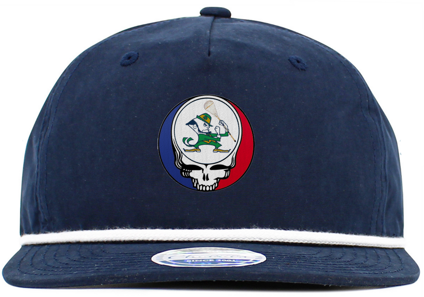 Leprechaun Lacrosse Steal Your Face Baseball Hats (5-Panel Brim Rope)