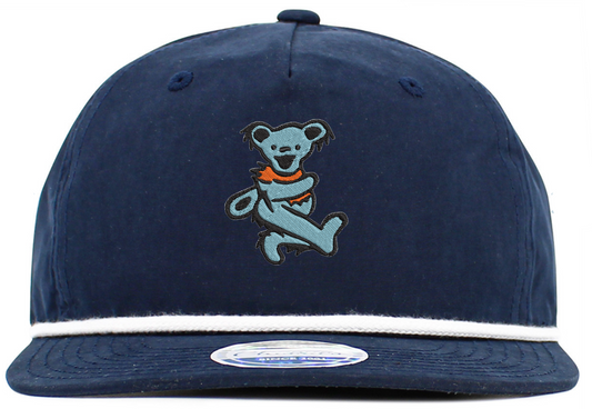 Dancing Bear Baseball Hat with Brim Rope