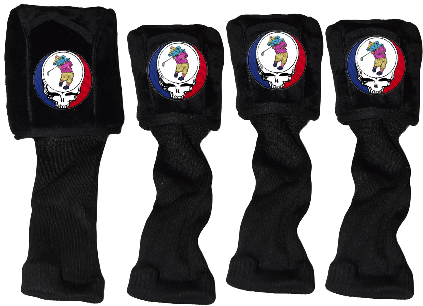 Dancing Bear Golfing Steal Your Face Golf Head Covers Selection