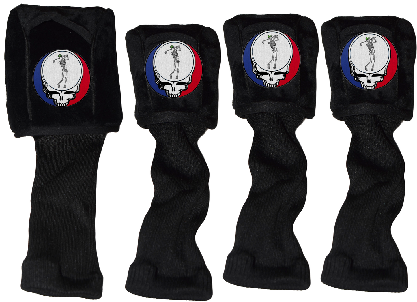 Skeleton Golfing Steal Your Face Golf Head Cover Selection