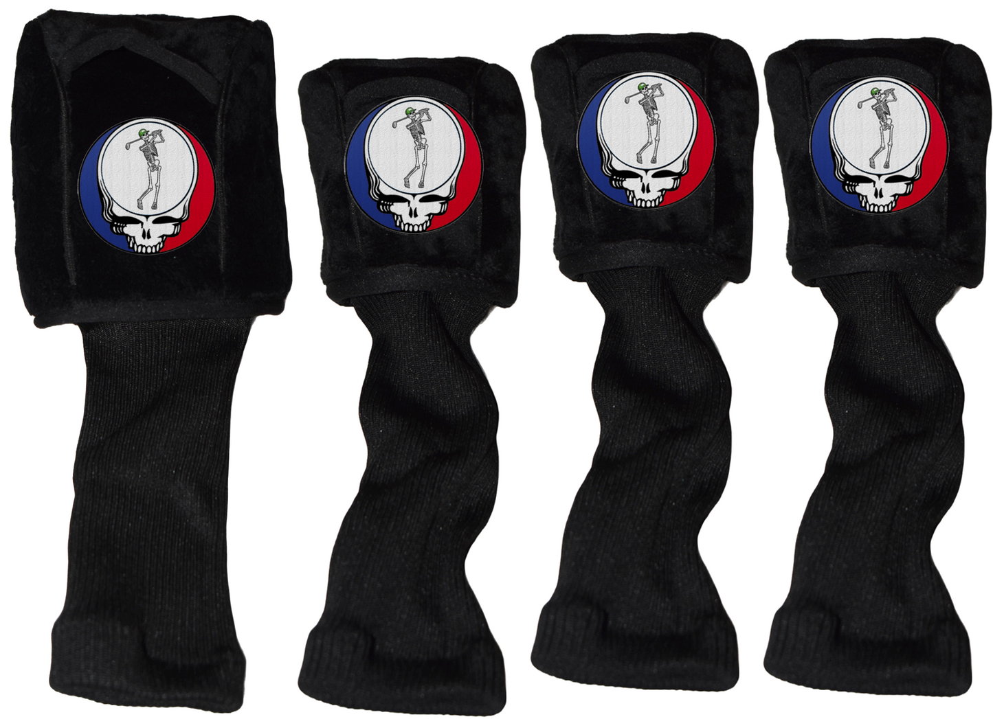 Skeleton Golfing Steal Your Face Golf Head Covers Selection