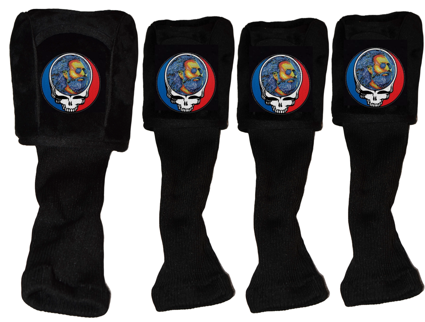 Jerry Garcia Fluid Steal Your Face Golf Head Covers Selection