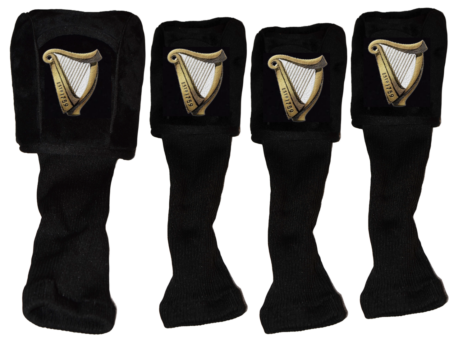 Irish Harp Golf Head Covers Selection