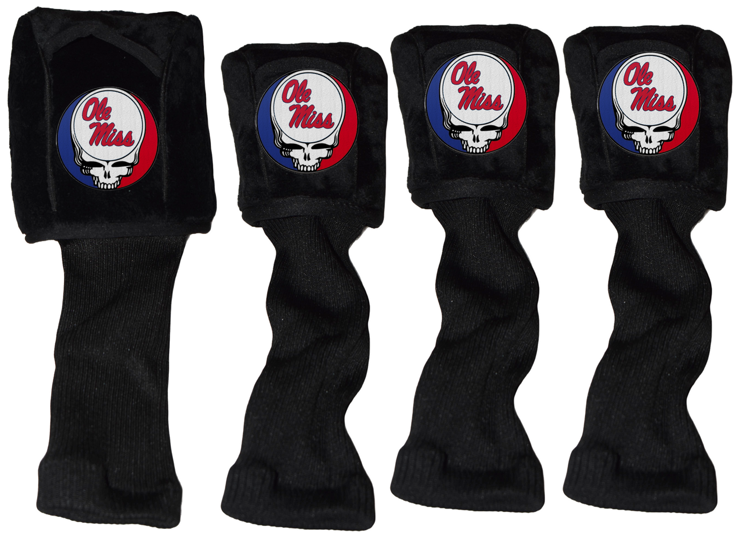 Mississippi U Steal Your Face Golf Head Covers Selection