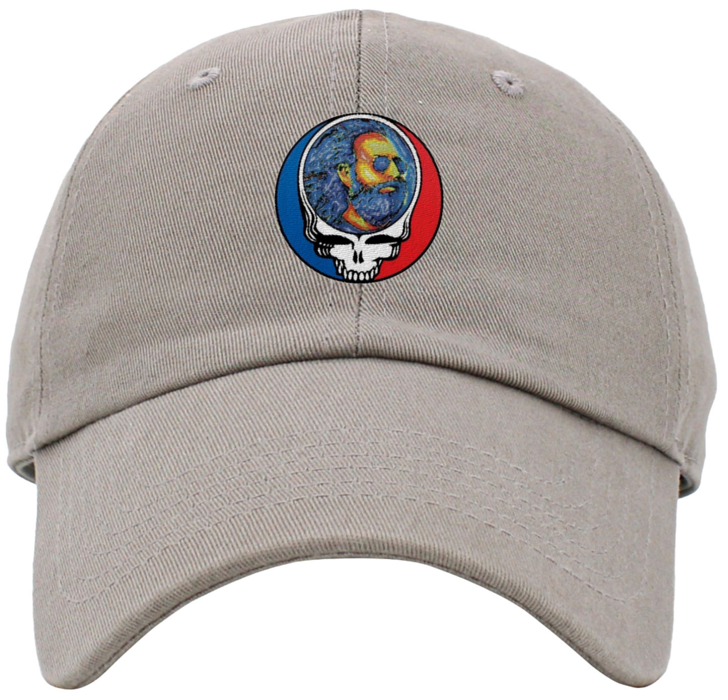 Jerry Garcia Fluid Steal Your Face Low Profile Baseball Hats