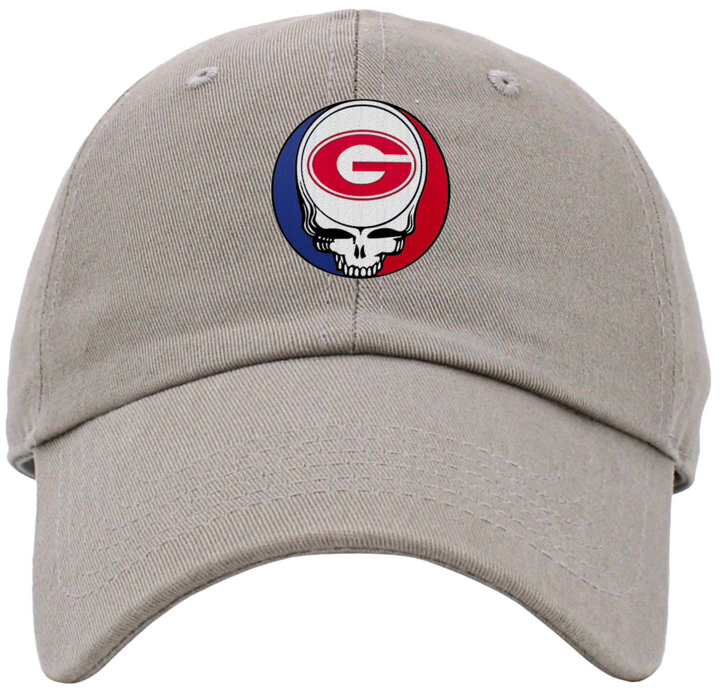 Georgia U Steal Your Face Low Profile Baseball Hats