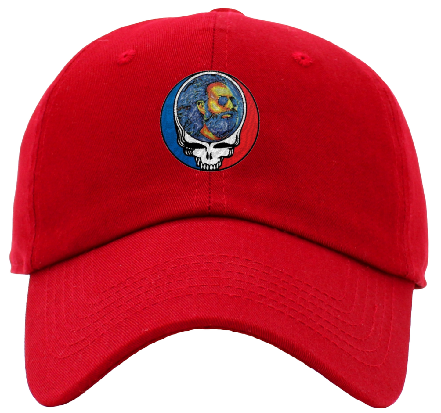 Jerry Garcia Fluid Steal Your Face Low Profile Baseball Hats