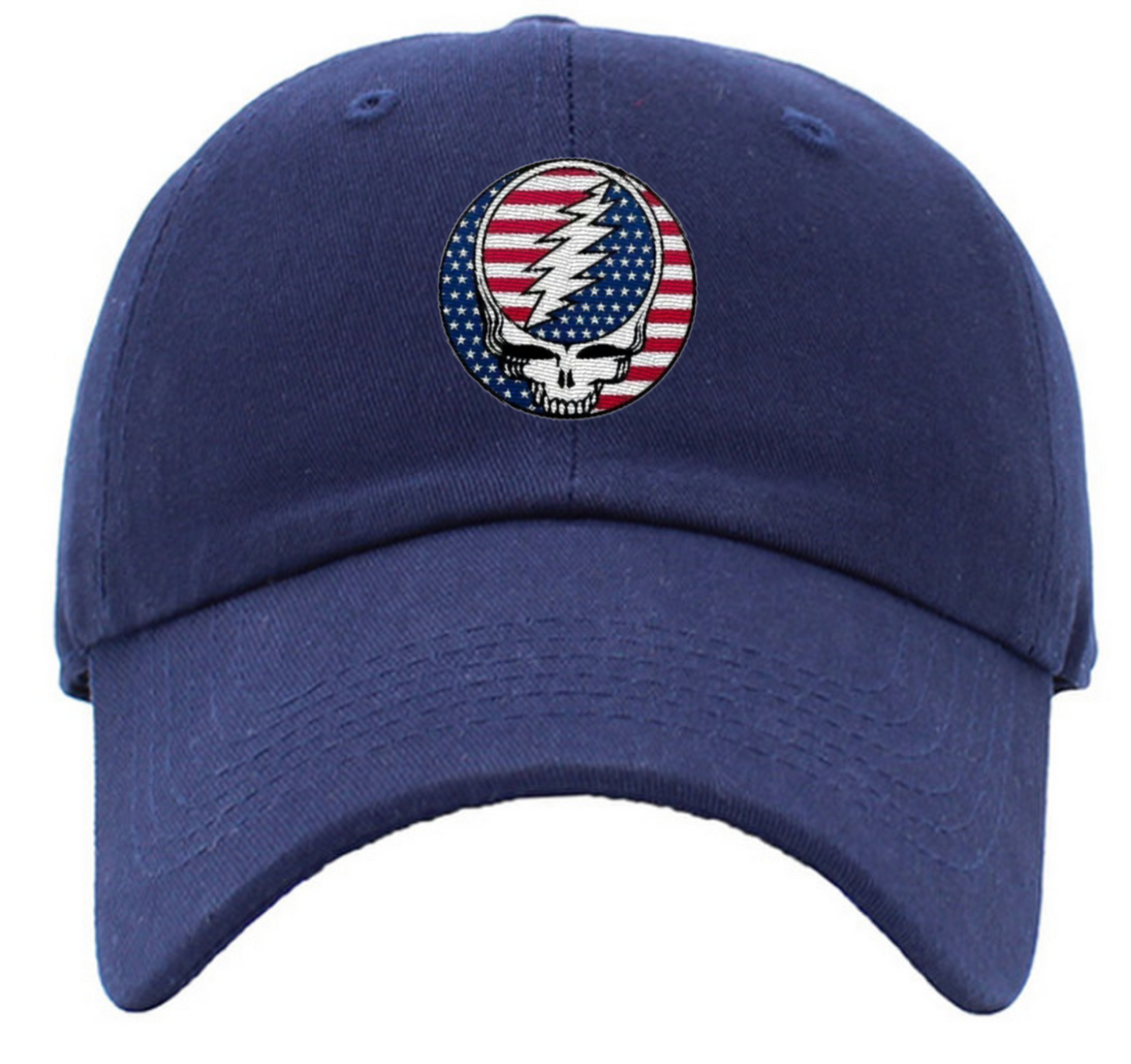 American Flag alternate Steal Your Face Baseball Hat