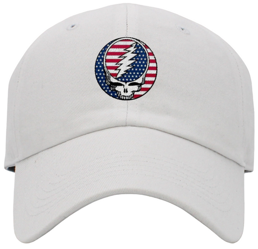 American Flag alternate Steal Your Face Baseball Hat