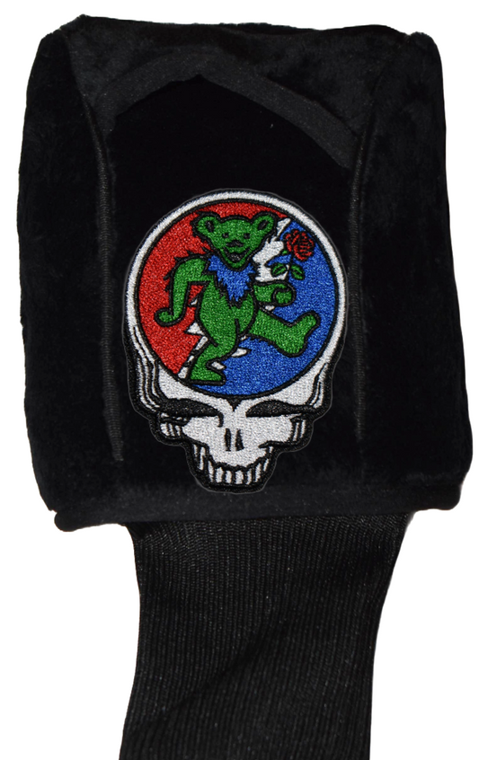 Dancing Bear with Rose Steal Your Face Golf Head Cover Selection