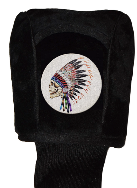 Indian Skull Deadhead Golf Club Head Covers Selection