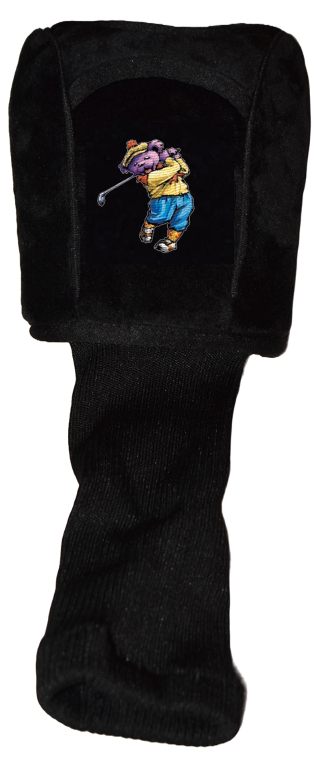 Dancing Bear Golfing Golf Head Cover, Driver, Full Front View