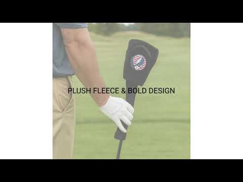 American Flag Steal Your Face Golf Head Covers Selection