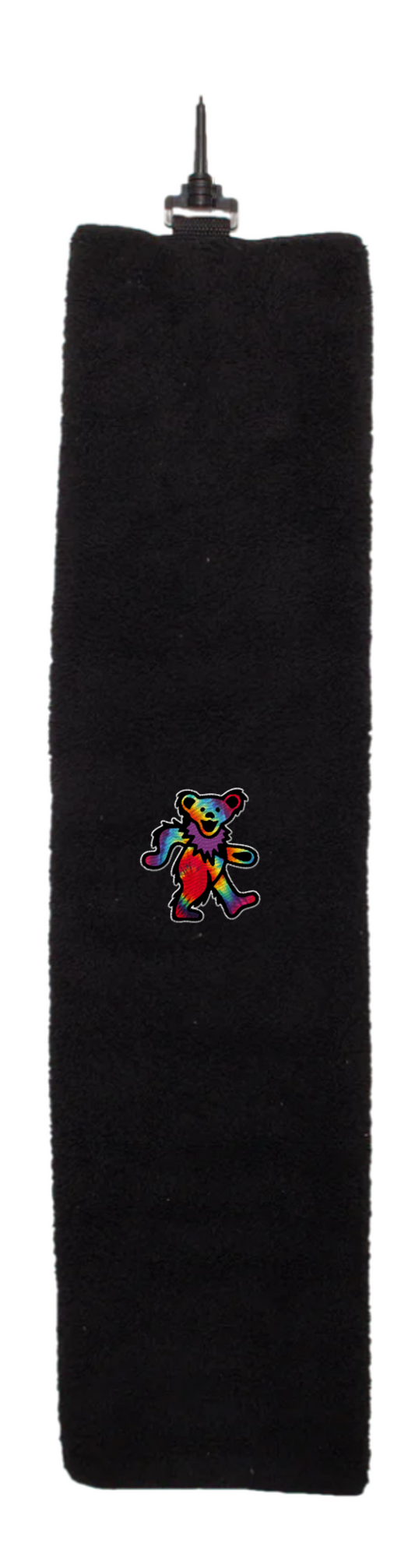 Dancing Bear Tie Dye Tri-Fold Golf Towel